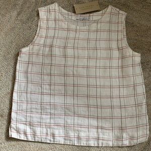 Cut Loose Linen Sleeveless Top Size XS